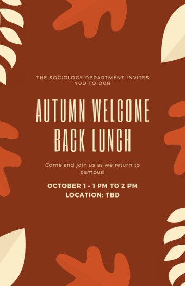 Autumn Welcome Back Lunch